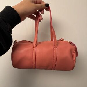 Mansur Gavriel Pink Leather micro bag